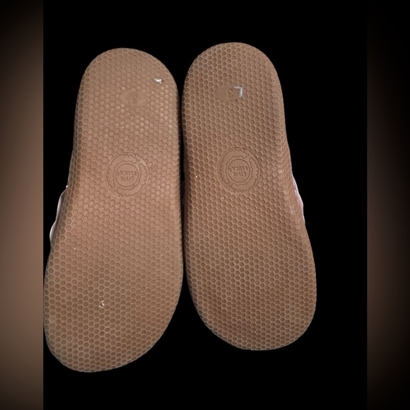 Livie and Luca Ruche Mary Jane Shoes Pink Polka Dot Color EUC - Picture 4 of 4